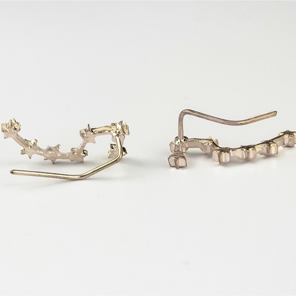 Gold Big Dipper Celestial Ear Crawlers - Picture 3 of 7